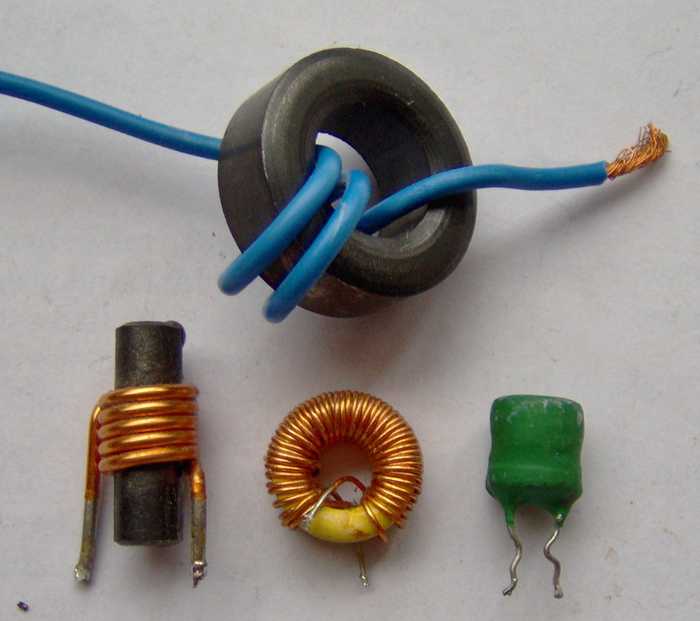 Various small inductors, Link